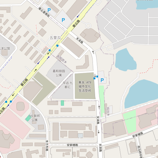 Map of Beijing, China