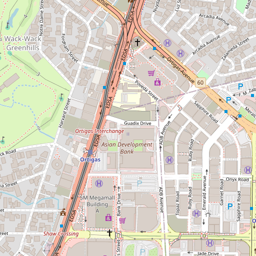 Map of Manila, Philippines